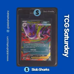 2025 POKEMON PHANTASMAL FLAMES #056/094 MEGA GENGAR EX DOUBLE RARE - Image 1