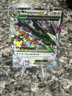Pokemon TCG Mega Rayquaza EX Celebrations Classic Collection NM Mint Condition - Image 1