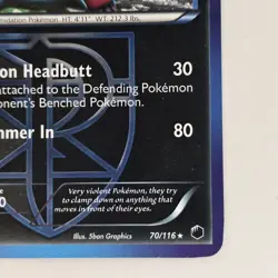 Krookodile 70/116 Rare BW Plasma Freeze LP Team Plasma Pokemon - Image 5