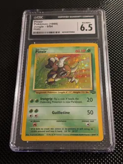 Pinsir 25/64 CGC 6.5 - Pokemon Jungle Unlimited Set - Image 1