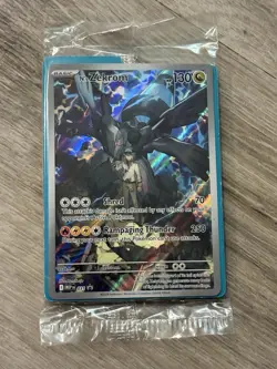 Pokemon TCG Ascended Heroes ETB N’s Zekrom 031 Black Star Promo SEALED NM - Image 3