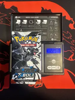 22.91g Heavy - Pokemon TCG S&V - Black Bolt Booster Pack! Semi GOD U - Image 1