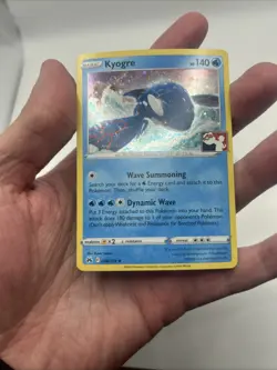 036/159 Kyogre Prize Pack Series 4 Stamped Pokemon TCG Crown Zenith Cosmos Holo - Image 4