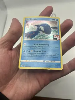 036/159 Kyogre Prize Pack Series 4 Stamped Pokemon TCG Crown Zenith Cosmos Holo - Image 5