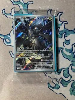 Pokemon Mega Ascended Heroes N’s Zekrom 031 Black Star PC Stamped Promo Sealed - Image 1