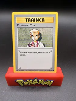Pokemon TCG Shadowless Base Set Professor Oak 88/102 NM - Image 1