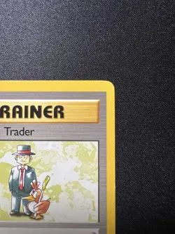 Pokemon Trader 77/102 Rare Shadowless Base Set Pokemon NM WOTC Vintage - Image 3