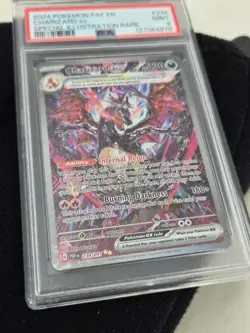 2024 POKEMON PAF EN-PALDEAN FATES SPECIAL ILLUSTRATION RARE CHARIZARD EX PSA 9 - Image 4