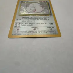 Moderately Played Chansey - 3/130 - Holo Rare - Unlimited Edition Pokemon Base S - Image 4