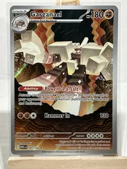 GARGANACL 2025 POKEMON MEGA EVOLUTION ILLUSTRATION RARE A 147/132 English - Image 1