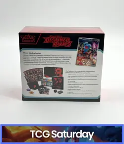 POKEMON DESTINED RIVALS POKEMON CENTER ELITE TRAINER BOX ETB SEALED - Image 2