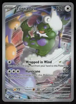 Tornadus 210 SVP Pokemon Center Stamped Promo Pokemon - Image 1