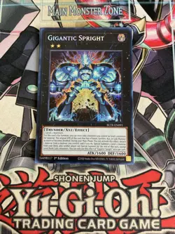 Gigantic Spright Secret Rare 1st Edition BLTR-EN091 Yugioh - Image 1