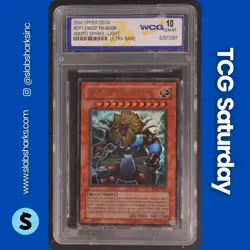 2004 YU-GI-OH! EXCLUSIVE PACK #EP1-EN002 ANDRO SPHINX ULTRA RARE WCG 10 - Image 1