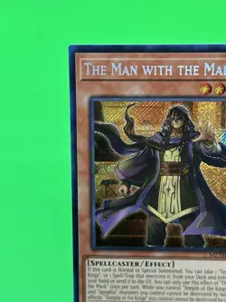 Yu-Gi-Oh Maze Of The Master The Man With The Mask Secret Rare MZTM-EN001 NM!!! - Image 4