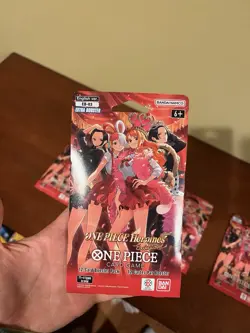 LOT OF 5 One Piece Heroines EB-03 Sleeved Booster Packs English (New Sealed) - Image 2