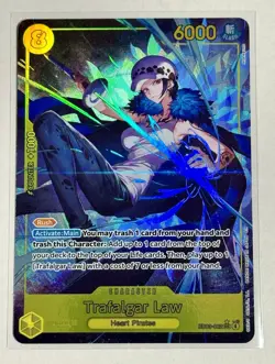 Trafalgar Law (Alternate Art) EB03-062 Extra Booster: One Piece Heroines Edition - Image 1