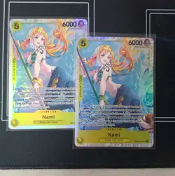One Piece Card Game Nami EB03-013 Foil Character Cards x2 Bandai English - Image 1