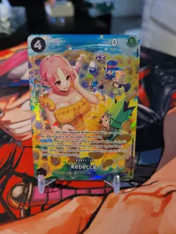 One Piece Card Game Wings Of The Captain OP06 Rebecca SP OP05-091 SR English NM - Image 1