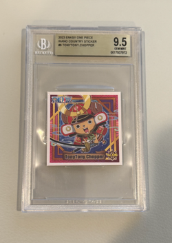 Tony Tony Chopper Wano Country Sticker No. 06 (2023) One Piece BGS 9.5 - Image 1