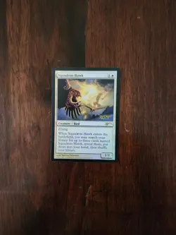 MTG Squadron Hawk / FNM Foil Promotion Card NM Condition - Image 1