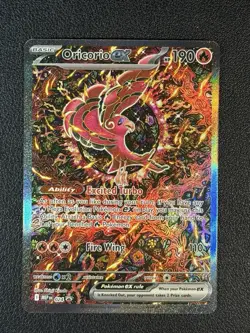 Oricorio ex 024 Mega Evolution Promo Holo NM Pokemon Card - Image 1