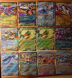 Pokemon TCG Card Lot of 12 - Double Rares from PRE to PFL - Image 1