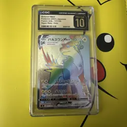 CGC 10 Pristine Boltund VMAX 117/100 HR Rainbow Fusion Arts s8 Pokemon Card - Image 1