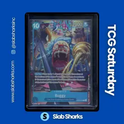 2024 ONE PIECE PROMO CARDS #OP09-051 BUGGY 2ND ANNIVERSARY SET ALT ART - Image 1
