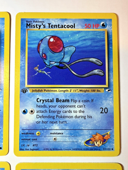 Pokemon TCG Misty's Cerulean City Gym Team Vintage Card Bundle - Gym Heroes - NM - Image 4