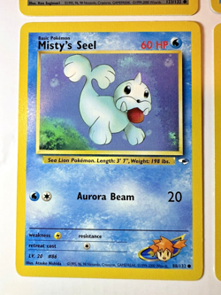Pokemon TCG Misty's Cerulean City Gym Team Vintage Card Bundle - Gym Heroes - NM - Image 5