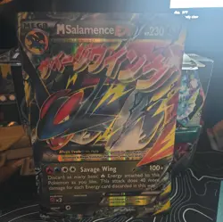 M Salamence EX XY171 Jumbo Cards Holo - Image 1