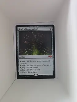 Staff of Compleation Commander: Tarkir: Dragonstorm Regular - Image 1