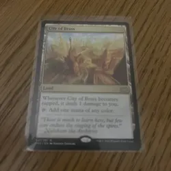 Magic the Gathering - City of Brass - Double Masters 2022 Regular NM MTG 321 2X2 - Image 3