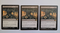 Underworld Dreams x 3– Magic 2010 (M10) – NM/LP – MTG LOT OF 3 - Image 1