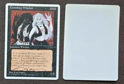 SIGNED MtG Magic Kaja Foglio Artist Proof _ Chronicles _ Cuombajj Witches _1/100 - Image 1