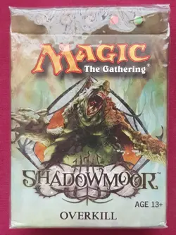 Magic The Gathering SHADOWMOOR OVERKILL New Sealed Theme Deck MTG - Image 1
