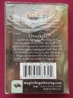 Magic The Gathering SHADOWMOOR OVERKILL New Sealed Theme Deck MTG - Image 2