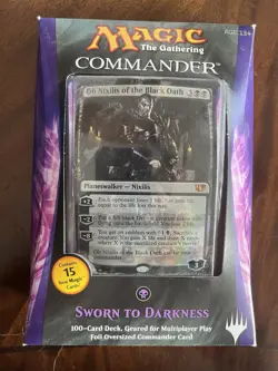 MTG Commander Precon Deck Sworn To Darkness SEALED English - Image 1