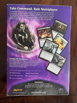 MTG Commander Precon Deck Sworn To Darkness SEALED English - Image 2