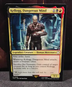 magic the gathering - Kellogg, Dangerous Mind - Legendary Creature - Rare - Image 1