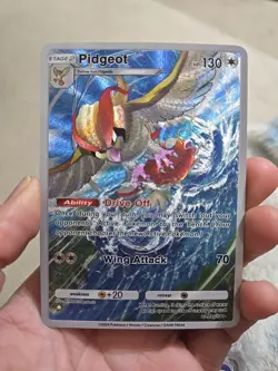 Fan Art Pokemon TCG Pocket Pidgeot Holo Illustration Rare | Genetic Apex - Image 1
