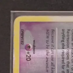 2007 POKEMON DIAMOND & PEARL SECRET WONDERS #15/132 MEW REVERSE HOLO - Image 3
