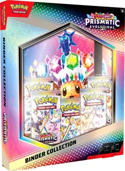 Pokemon TCG SV8.5 Prismatic Evolutions Binder Collection Box Factory Sealed - Image 1