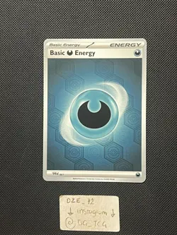 Pokemon Shrouded Fable - Basic Darkness Energy - Sve En 007 - Reverse Holo -M/NM - Image 1