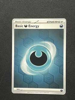 Pokemon Shrouded Fable - Basic Darkness Energy - Sve En 007 - Reverse Holo -M/NM - Image 2