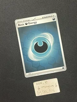 Pokemon Shrouded Fable - Basic Darkness Energy - Sve En 007 - Reverse Holo -M/NM - Image 3