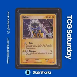 2005 POKEMON POP SERIES 2 #3/17 RAIKOU RARE - Image 1