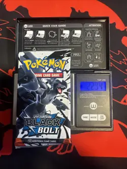 22.94g Heavy - Pokemon TCG S&V - Black Bolt Booster Pack! Semi GOD U - Image 1
