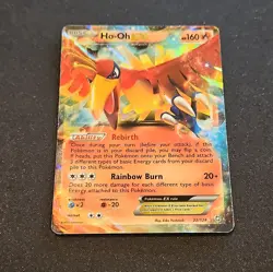 Pokemon Ho-Oh EX 22/124 Dragons Exalted Alternative Holo Deck Exclusive MP - Image 1